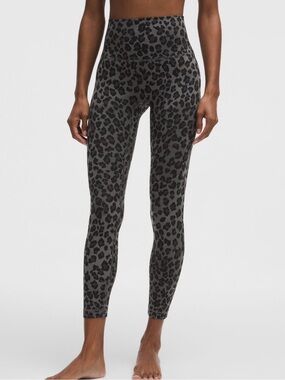 lululemon Align No Line™ High-Rise
Pant 25" True Leopard Black Multi
